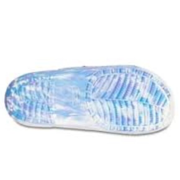 Classic Crocs Unisex Marbled Sandal White / Oxygen - Size 8 Mens / 10 Womens main image 10